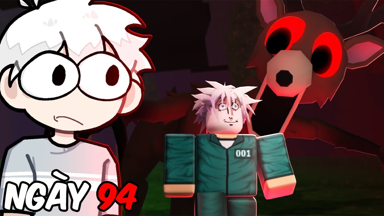 Sống Sót 99 ĐÊM TRONG RỪNG KHU RỪNG ĐÁNG SỢ NHẤT ROBLOX