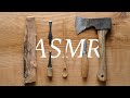Carving A Simple Long Wooden Spoon ASMR Wood Carving