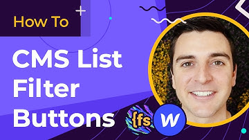 (2020) CMS List Filter Buttons | How To - CMS Library for Webflow