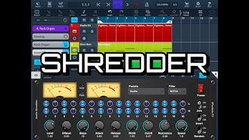 Shredder AUv3 by 4Pockets - Tutorial & Demo for the iPad