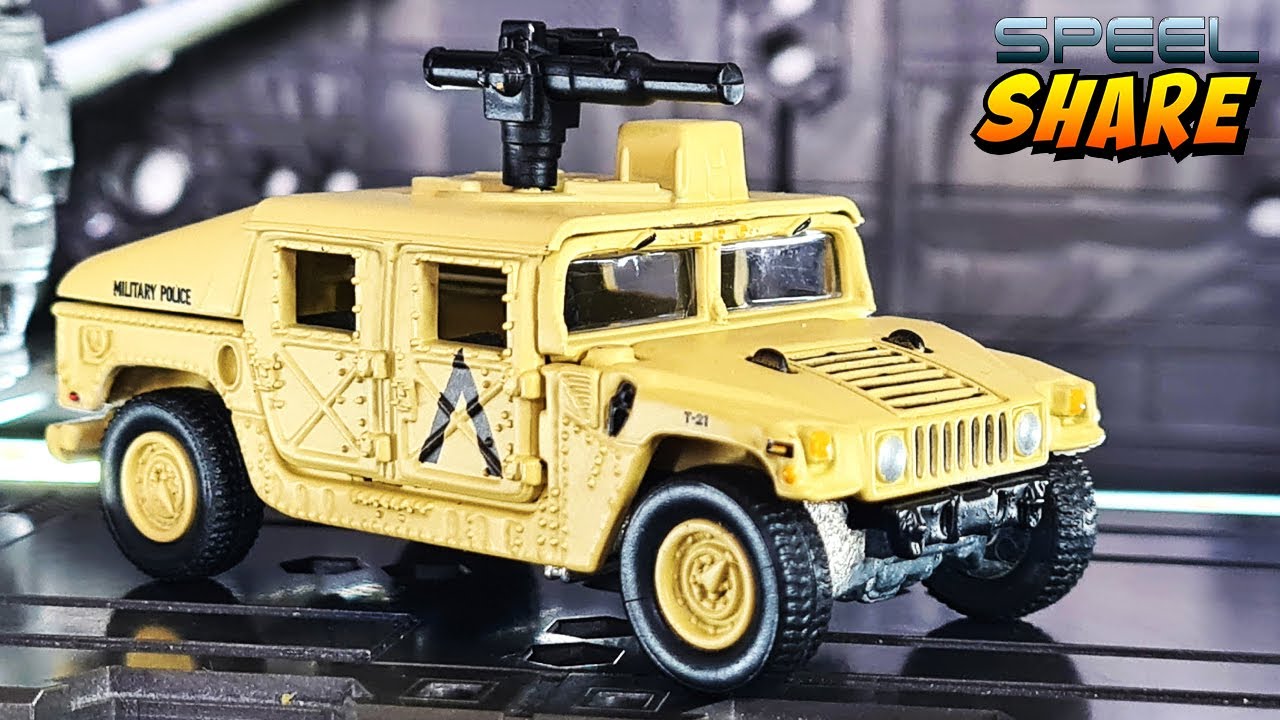ミニカー　軍車両　ミリタリー　HMMWV ジョニーライトニング　Johnny M1025 HMMWV Armament Carrier HUMVEE 4-CT Armored Fastback