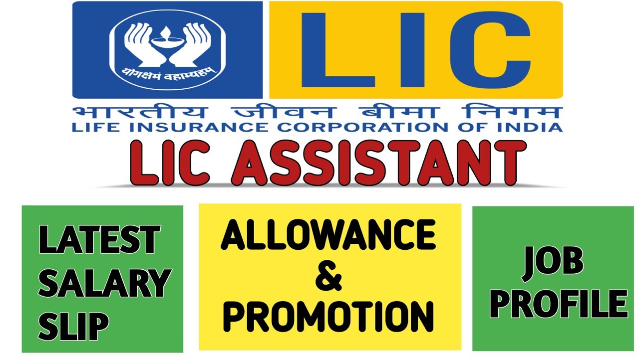 LIC Assistant In-hand Salary 2020||Job Profile||Growth & Promotion||Allowances 
