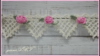 Crochet Triangle Lace Tape Edge