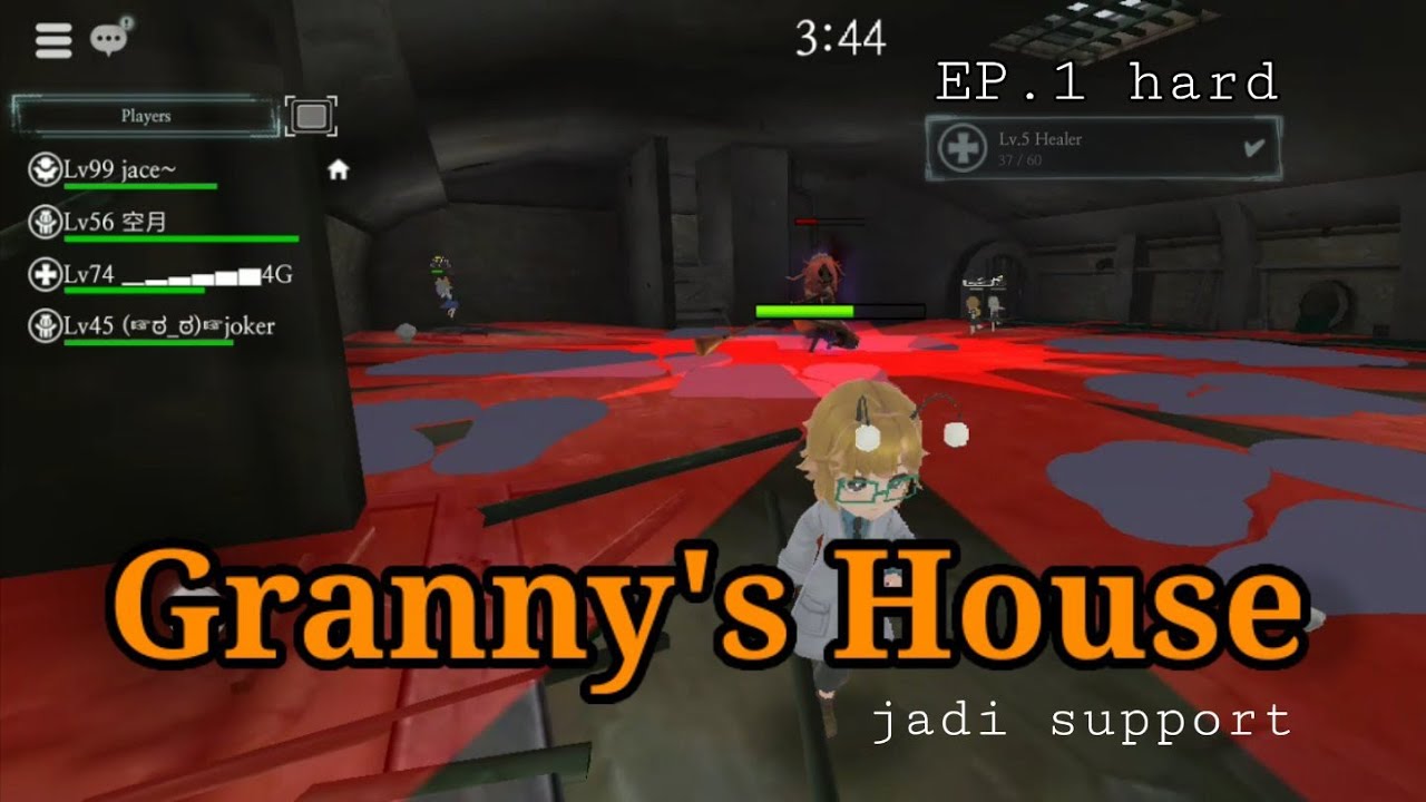 Granny's House Online - Story Mode Episode 1 Hard Clear | Healer