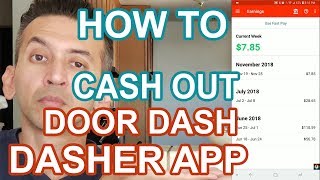 This video shows you how to use the latest/new doordash dasher app
instantly pay yourself using their fast feature. there is a $1.99
charge the...