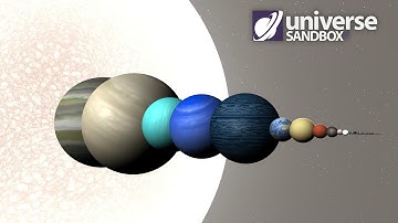 Updated Custom Solar System, Universe Sandbox ²