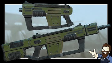 12.7mm SMG - Fallout New Vegas Animation Preview - Fallout 4 Mod