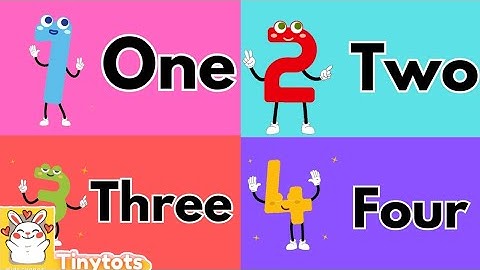 Let’s Learn Numbers 1 to 10 with Spelling – The Fun Way! Learn with Tinytots