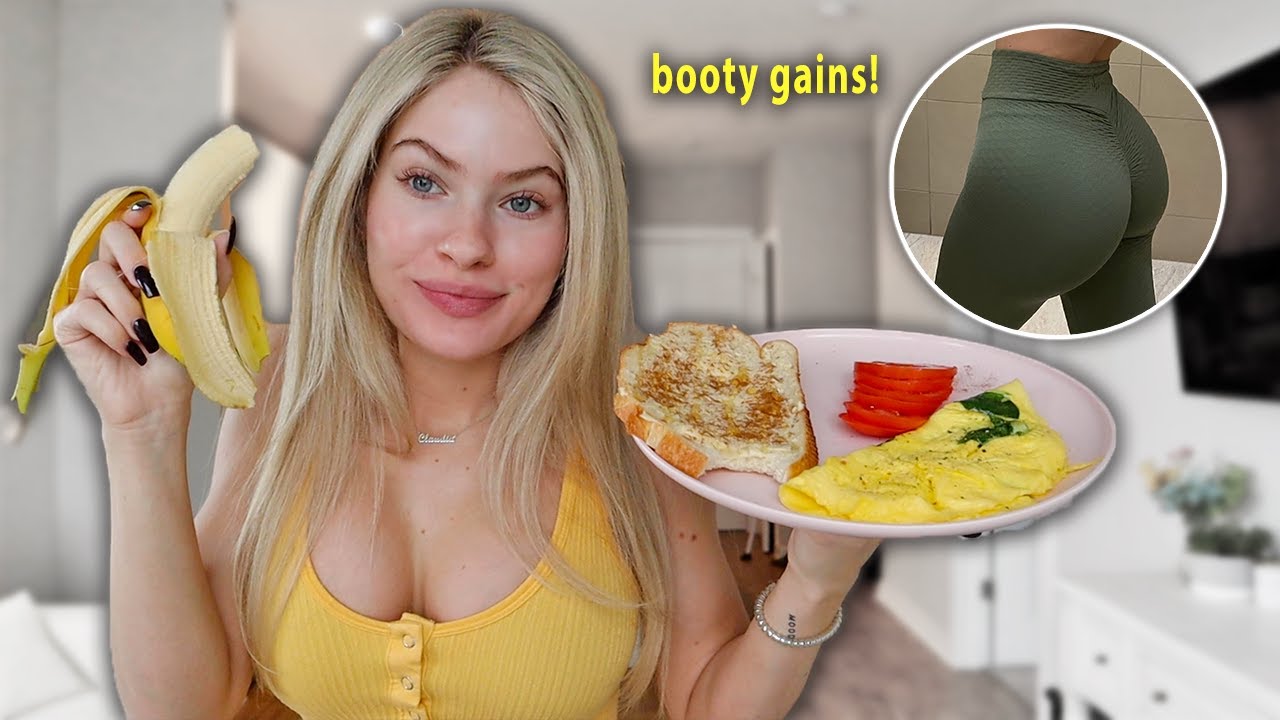 what i eat in a day to GAIN weight - YouTube