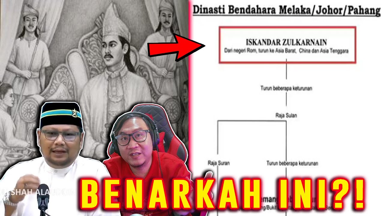 💥HaH❓RAJA RAJA MELAYU Keturunan Langsung ZULKARNAIN 😮😮  Ustaz Badli Shah Alauddin