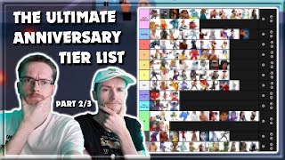 ULTIMATE ANNIVERSARY TWINS TIER LIST FT. Ethan | Disney Heroes Battle Mode Part 2