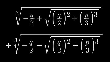 The Cubic Formula (Cardano
