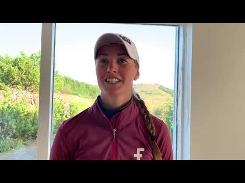 Guðrún Brá í viðtali eftir 3. keppnisdag á Íslandsmótinu í golfi 2019