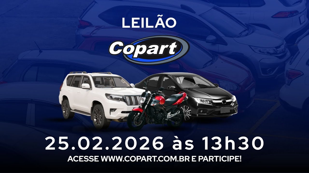 Leilão de Veículos - Pátio de Goiânia/GO