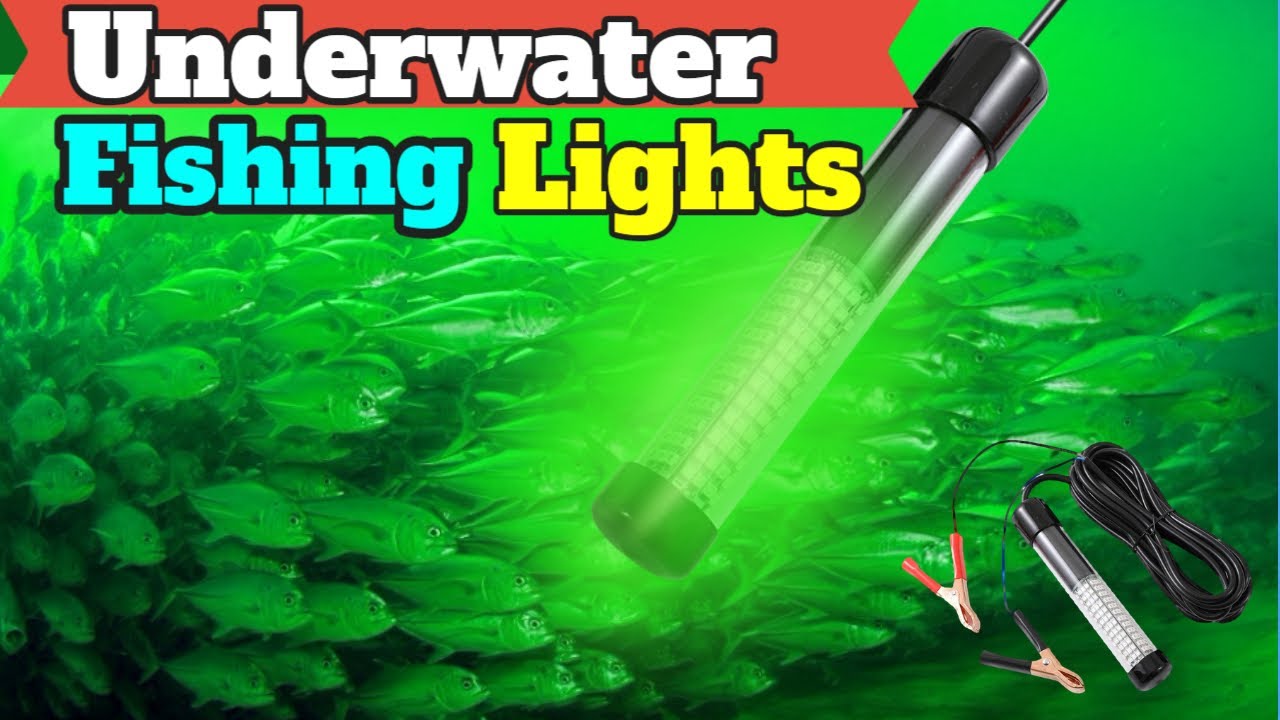 Tendelux FG20H Underwater Fishing Light, Super Bright Green LED Submersible  Light Attractant