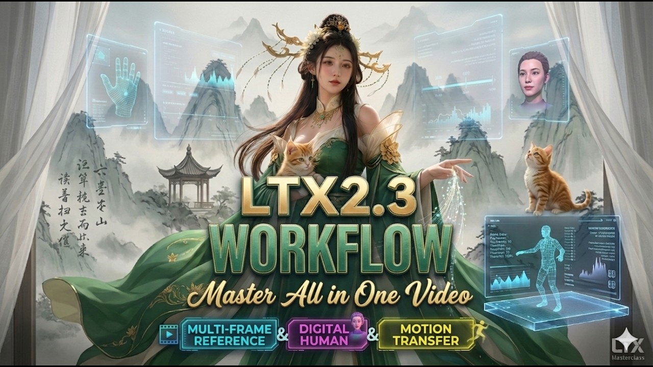 [ComfyUI] LTX 2.3 Workflow Compilation | Master All in One Video ...