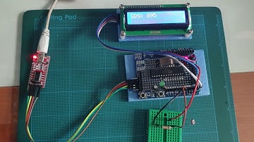 DIY 아두이노우노 로 CDS (조도) 센서값 LCD1602 로 출력 해보자