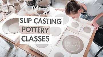 Master Slip Casting: A Look Into Crafting a Ceramic Set With Chisel Pottery Studio