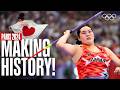 Claiming Javelin Gold for Japan! 🇯🇵🥇 Kitaguchi Haruka at Paris 2024