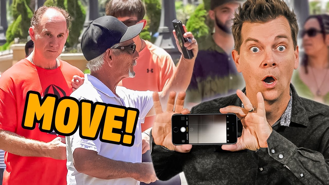 "YOU'RE IN THE F***ING WAY" - IN THE WAY PRANK | Jack Vale