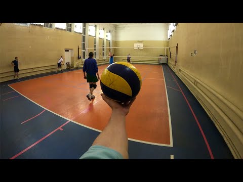 ВОЛЕЙБОЛ ОТ ПЕРВОГО ЛИЦА | VOLLEYBALL FIRST PERSON | Лучшие моменты