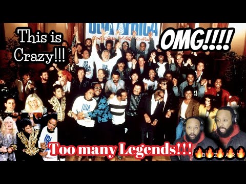 NOTHING BUT GREAT SINGERS!! WOW, THIS IS CRAZY!! | USA - "WE ARE THE WORLD" | REACTION