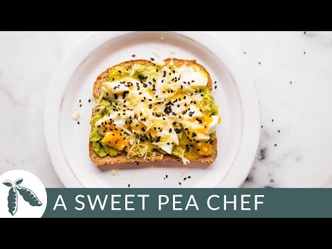 Perfect Avocado Toast with Soft Boiled Egg | A Sweet Pea Chef