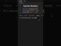 JavaScript(Js) Interview question | Part-178 #coding #javascript #code                    #interview