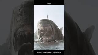 movie The Meg 2 The Trench  Man Vs Shark The Epic Kill Scene Breakdown 