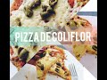 Pizza de Coliflor EN SARTEN!
