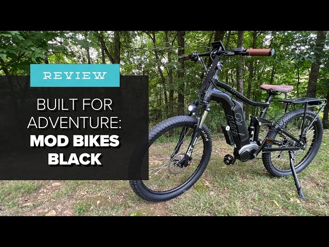 REVIEW: The Mod Bikes Black is an Adventure Machine - At Home in