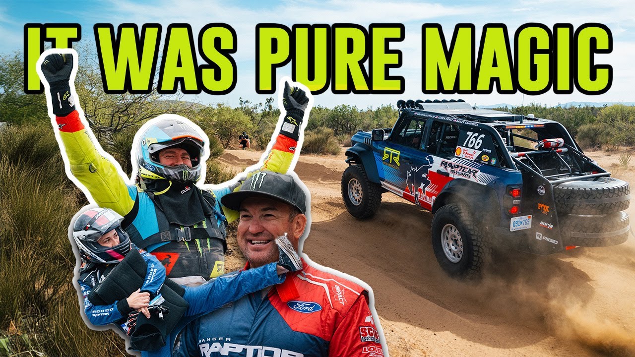 Победа в гонке Baja 1000 на стандартном Bronco!!