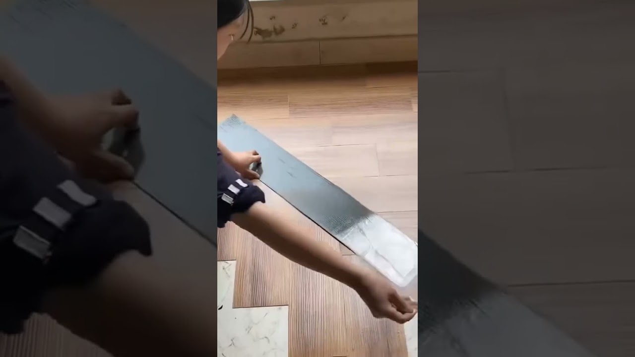 Vinyl Floor Tiles Laminate Effect – Waterproof Self Adhesive DIY Flooring