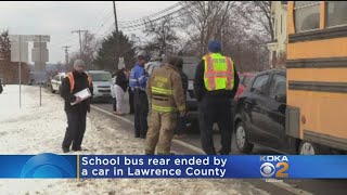 No Injuries After Accident Involving School Bus In Lawrence County