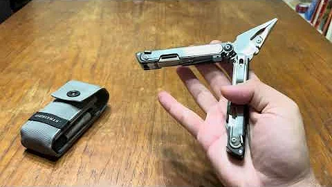 Leatherman Arc ~ Plier One Handed open Tutorial