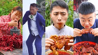 Spicy Food is Best! | TikTok Funny Video | Eating Chili | Queen of Peppers Erya & Songsong and Ermao by Songsong and Ermao 10,937,984 views 2 years ago 4 minutes, 35 seconds