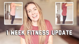 FITNESS UPDATE: WEEK 1 WEIGHT LOSS (my routine and what I eat)