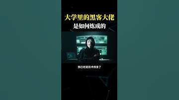 大学里的黑客大佬是如何炼成的？#黑客 #hacker #网络安全 #cybersecurity #计算机 #分享 #熱門