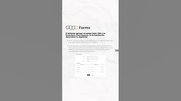 TIP 26 - Zoho FORMS: Rellena automáticamente los FORMULARIOS con los DATOS existentes de Zoho CRM