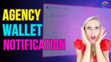 Gohighlevel Tutorial: Agency Wallet Usage Notification Feature on Highlevel #ghl #gohighlevelreviews