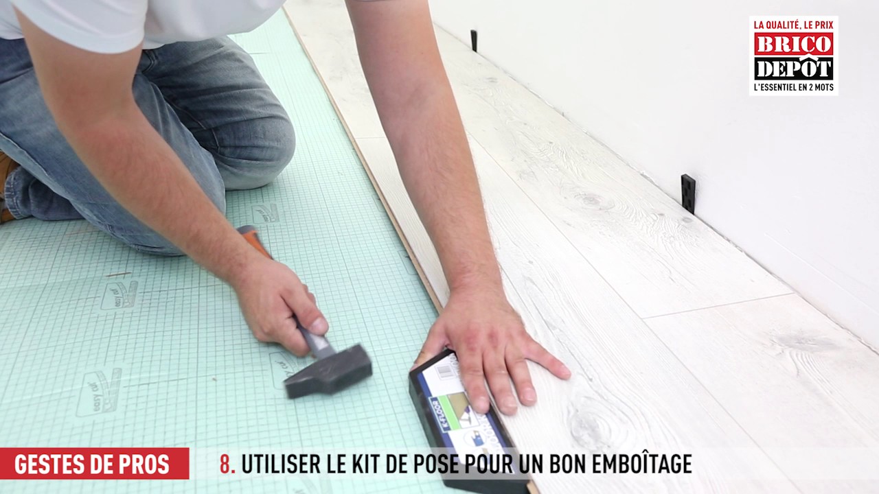 Tuto bricolage: comment poser du parquet flottant? - La Voix du Nord