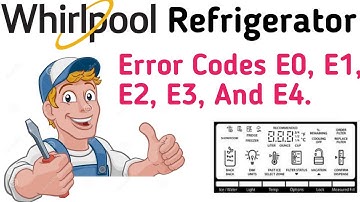 Whirlpool Fridge Error Codes || Whirlpool Refrigerator Error Codes ||