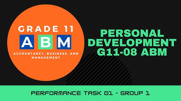 WHEN REALITY HITS YOU (G11-08 ABM PERFORMANCE TASK 1 - GROUP 1) #PERSONAL DEVELOPMENT