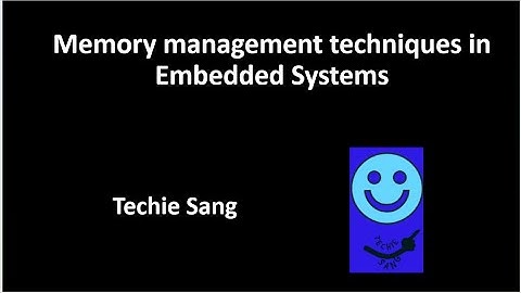 Memory Management Techniques in Embedded Systems | Easy Explanation for Beginners