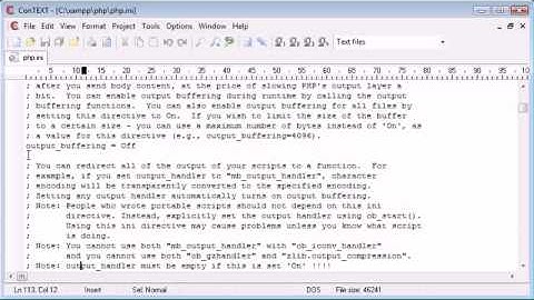 Beginner PHP Tutorial - 7 of 200 - The php.ini File  (www.dynamicwebart.com)