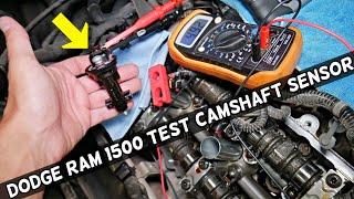 DODGE RAM 1500 3.6 V6 TEST CAMSHAFT POSITION SENSOR