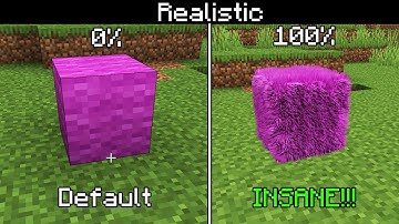 Realistic Wool - Default/INSANE - Minecraft View