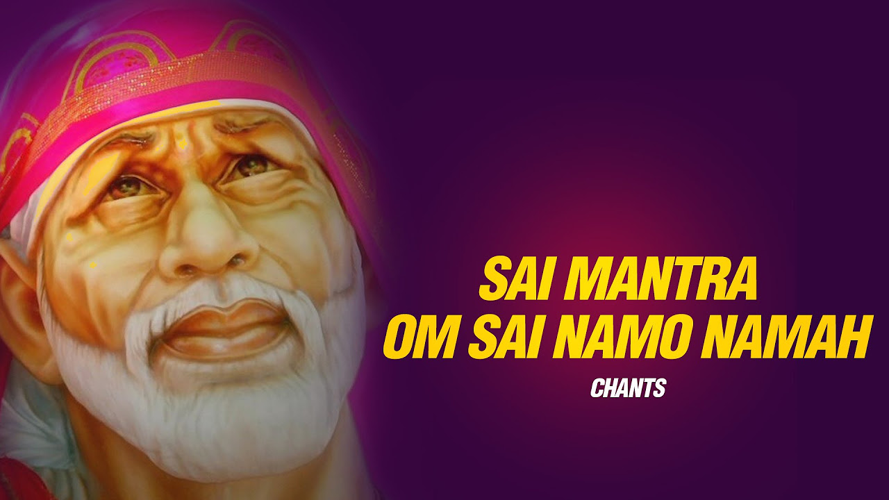 Om Sai Namo Namaha Shree Sai Namo Namaha by Suresh Wadkar   Sai Mantra   Sai Baba Songs