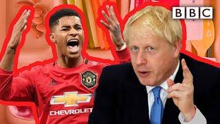 Does Marcus Rashford care more about children going hungry than most MPs? | Question Time - BBC