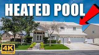 Las Vegas Homes for Sale | RV PARKING | CORNER Lot | GATED Community | HEATED Pool | 4058sqft